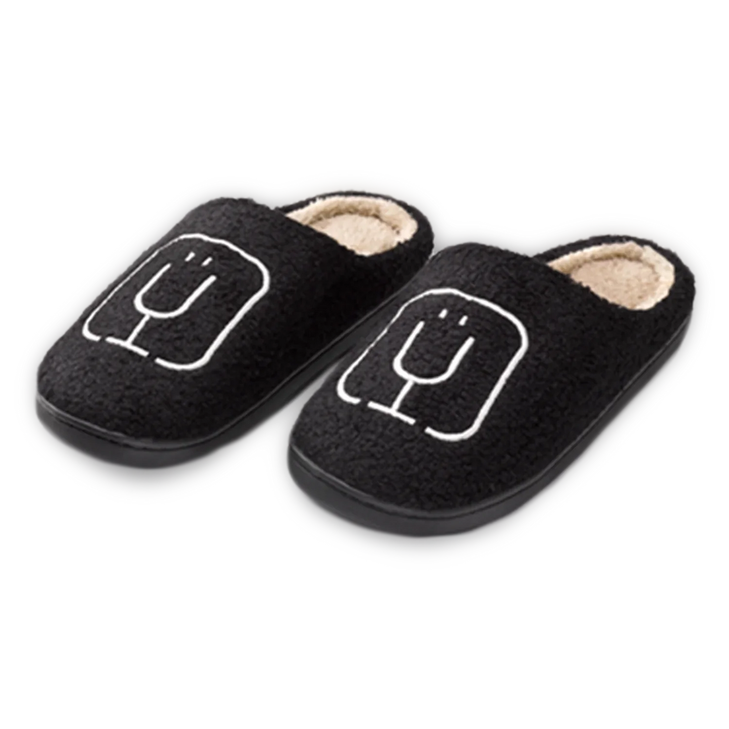 brumate-fuzzy-slippers-black-y3 apparel-slippers.webp